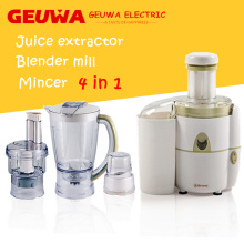 Geuwa 1.8L Plastic 4 In1 Juicer for Home Use
